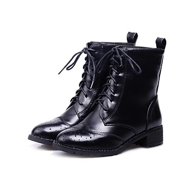 low heel round toe ankle shoes