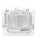 baratos Porta Cosméticos-Acess&amp;oacute;rios para Maquiagem Armazenamento de Maquilhagem Maquiagem 1 pcs Acr&amp;iacute;lico Redonda Di&amp;aacute;rio Cosm&amp;eacute;tico Artigos para Banho &amp;amp; Tosa