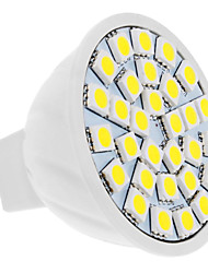abordables -4W 420lm GU5.3(MR16) Focos LED MR16 30 Cuentas LED SMD 5050 Blanco Natural 12V