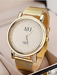 billige -Dame damer Armbåndsur Gylden Hverdagsklokke Analog Sjarm Mote - Gylden Ett år Batteri Levetid / SSUO SR626SW