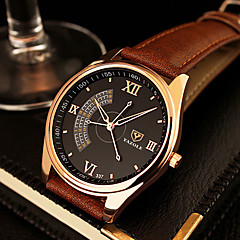 YAZOLE Herrn Quartz Armbanduhr Armbanduhren für den Alltag Leder Band Charme Kleideruhr Schwarz Braun YAZOLE Herrn Quartz Armbanduhr Armbanduhren für den Alltag Leder Band Charme Kleideruhr Schwarz Braun