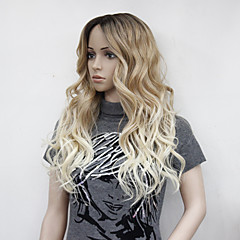 Peruki syntetyczne Falowana Blond Przedziałek na środku Włosie synetyczne Termoodporny / Włosy ombre Blond Peruka Damskie Długie Bez czepka Blond Peruki syntetyczne Falowana Blond Przedziałek na środku Włosie synetyczne Termoodporny / Włosy ombre Blond Peruka Damskie Długie Bez czepka Blond