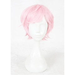 Sintetičke perike / Perike za maškare Ravan kroj Pink Sintentička kosa Faux Locs Perika Pink Perika Kratko Capless Ružičasta Sintetičke perike / Perike za maškare Ravan kroj Pink Sintentička kosa Faux Locs Perika Pink Perika Kratko Capless Ružičasta