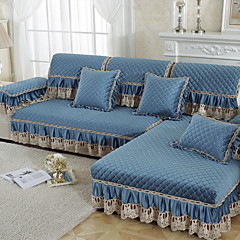 kanapé párna Egyszínű Fonálfestett Pamut / Poliészter slipcovers kanapé párna Egyszínű Fonálfestett Pamut / Poliészter slipcovers