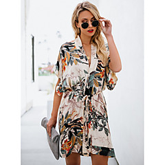 Mulheres Para Noite Bainha Vestido Decote V Acima do Joelho Mulheres Para Noite Bainha Vestido Decote V Acima do Joelho