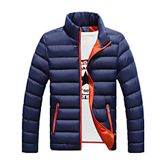 Muškarci Dnevno / Sport Osnovni Jednobojni / Prugasti uzorak Veći konfekcijski brojevi Normalne dužine Padded, Pamuk / Akril / Poliester Dugih rukava Jesen / Zima Okrugli izrez Crn / Navy Plava Muškarci Dnevno / Sport Osnovni Jednobojni / Prugasti uzorak Veći konfekcijski brojevi Normalne dužine Padded, Pamuk / Akril / Poliester Dugih rukava Jesen / Zima Okrugli izrez Crn / Navy Plava