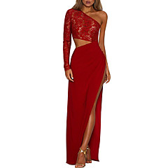 Tanzbekleidung Exotische Tanzbekleidung / Nachtclub Jumpsuits Damen Leistung Baumwolle / Spitze Spitze Langarm Normal Kleid Tanzbekleidung Exotische Tanzbekleidung / Nachtclub Jumpsuits Damen Leistung Baumwolle / Spitze Spitze Langarm Normal Kleid