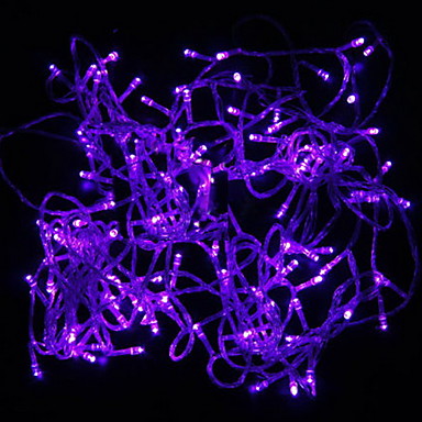 Wedding Décor 100-Light Purple LED Decoration String (10m, 220V) 519867 ...