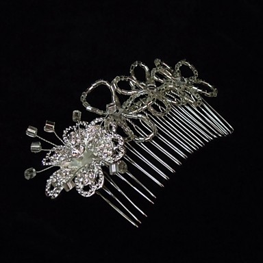 Alloy With Crystal / Rhinestone Women's Hair Combs 472608 2018 – $4.99