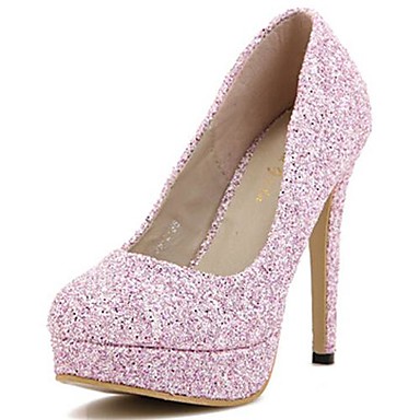 Stiletto sarok - Csillogó glitter Sarkok/Kerek orrú - NŐK - Körömcipő ...