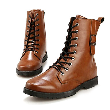st john's bay mens holden flat heel lace up boots