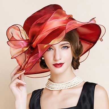 Women's Organza Headpiece - Wedding/Special Occasion Hats 1 Piece ...