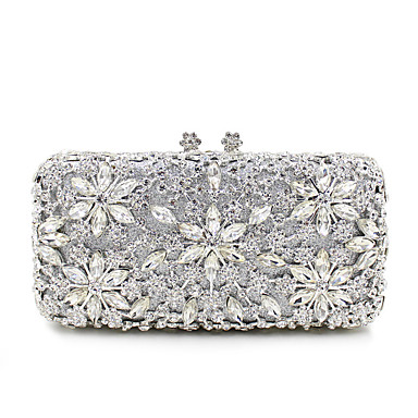 79 99 Women S Crystal Rhinestone Evening Bag Bags Metal Fl Print Gold Black Silver Wedding 79 99 Women S Crystal Rhinestone Evening Bag Bags Metal Fl Print Gold Black Silver Wedding