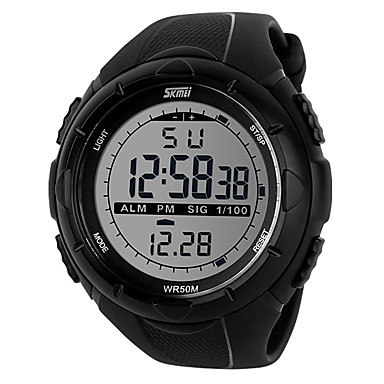 SKMEI® 1025 Men Sport Watch Outdoor Military LED Digital Wristwatches Stop Watch EL Light Auto Date Relogio Masculino