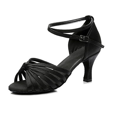 Women's Latin Shoes Customized Materials Sports & Outdoors / Heel High Heel Customizable Dance Shoes Black Women's Latin Shoes Customized Materials Sports & Outdoors / Heel High Heel Customizable Dance Shoes Black