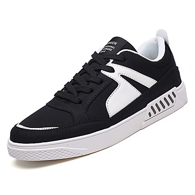 Men's Shoes Canvas Summer Comfort Sneakers Black / Gray / Red Men's Shoes Canvas Summer Comfort Sneakers Black / Gray / Red