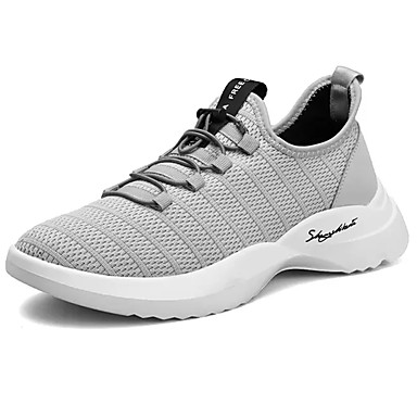 Men's Shoes Mesh Summer Comfort Athletic Shoes Running Shoes Black / Gray Men's Shoes Mesh Summer Comfort Athletic Shoes Running Shoes Black / Gray