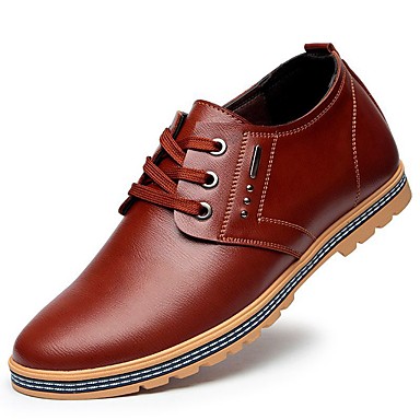 Men's Shoes Patent Leather Spring Comfort Oxfords Black / Brown / Party & Evening Men's Shoes Patent Leather Spring Comfort Oxfords Black / Brown / Party & Evening