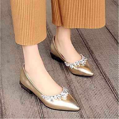 Women's Shoes Patent Leather Spring & Summer Comfort Loafers & Slip-Ons Chunky Heel Black / Silver / Red Women's Shoes Patent Leather Spring & Summer Comfort Loafers & Slip-Ons Chunky Heel Black / Silver / Red