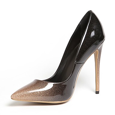 Women's Shoes Faux Leather Spring & Summer Basic Pump Heels Stiletto Heel Pointed Toe Red / Almond / Party & Evening Women's Shoes Faux Leather Spring & Summer Basic Pump Heels Stiletto Heel Pointed Toe Red / Almond / Party & Evening