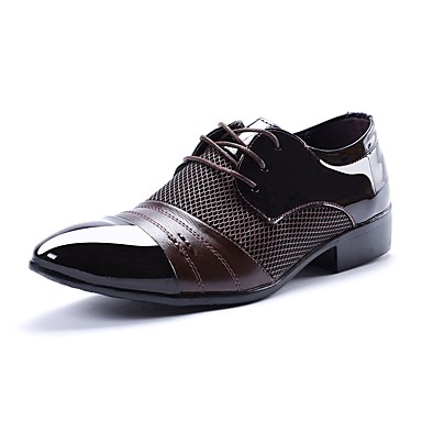 Homme Chaussures de confort Cuir Nappa Automne Oxfords Noir / Marron / De plein air Homme Chaussures de confort confort confort Cuir Nappa Automne Oxfords Noir / Marron / De plein air 59a3a2