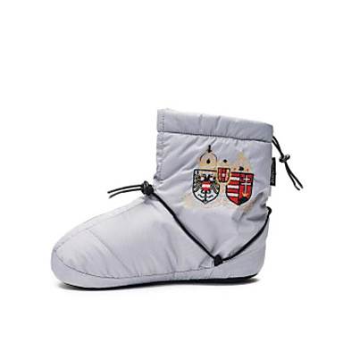 Femme Chaussures de Ballet Nylon Plate Talon Plat Chaussures de danse Noir / Gris / Gris Foncé Femme Chaussures de Ballet Nylon Plate Talon Talon Talon Plat Chaussures de danse Noir / Gris / Gris Foncé 937fe8