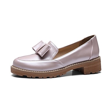 Women's Shoes PU(Polyurethane) Spring & Summer Comfort Flats Flat Heel Dark Grey / Pink Women's Shoes PU(Polyurethane) Spring & Summer Comfort Flats Flat Heel Dark Grey / Pink