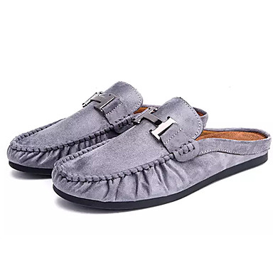 Homme Chaussures de confort Polyuréthane Automne Décontracté Sabot & Mules Preuve de l'usure Noir / Gris / Vert Véronèse Homme Chaussures Chaussures Chaussures de confort Polyuréthane Automne Décontracté Sabot & Mules Preuve de l'usure Noir / Gris / Vert Véronèse 89bb2c