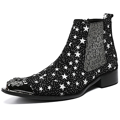 business casual black booties