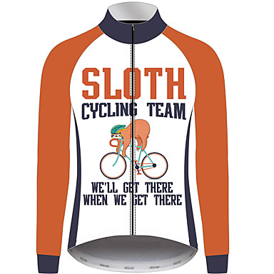 sloth cycling team jersey