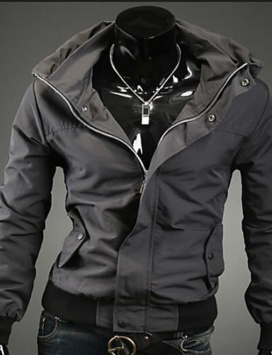 Manlodi Men's Zipper Single Brest Jacket 2116399 2018 – $27.29