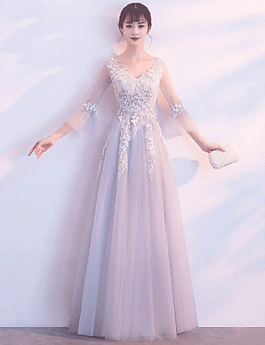 Sleeve Bridesmaid Dress