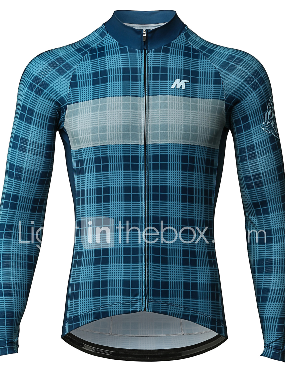 plaid cycling jersey